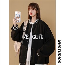 现货2025男春装新款中性百搭情侣棒球服夹克外套D201-DM89-P70图片