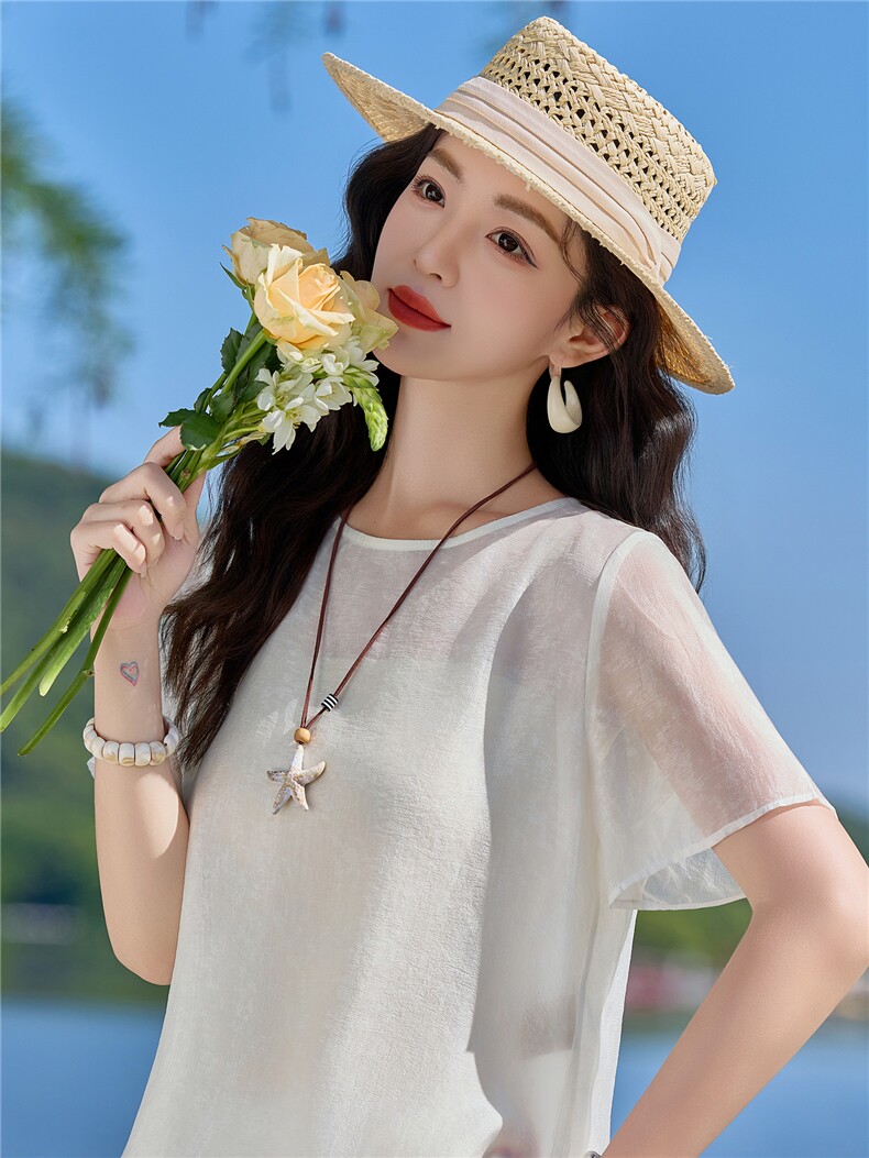 现货重工艺套装2026年夏季新款女装时尚气质阔腿裤两件套,女装套装/套裙,众宇琦
