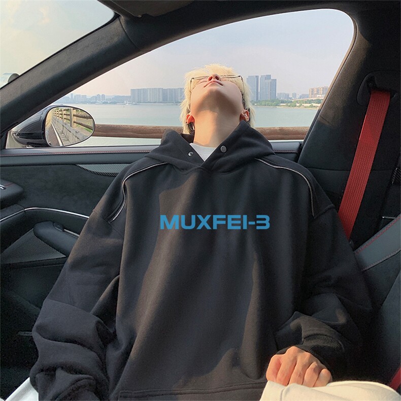 360克重磅图拉链华棉连帽卫衣【有货】C403A-WY25108LL-P65图片