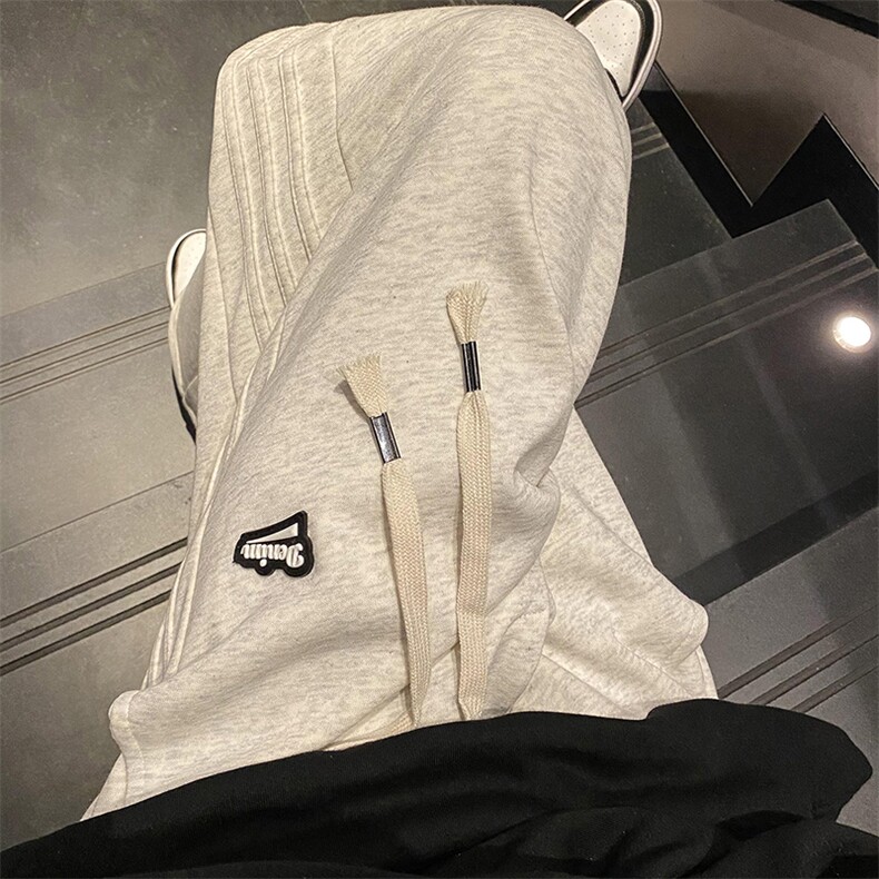 2024春款休闲运动卫裤男美式针织直筒裤子715-6-BX09P55（控78）,男装休闲裤,星座715-6
