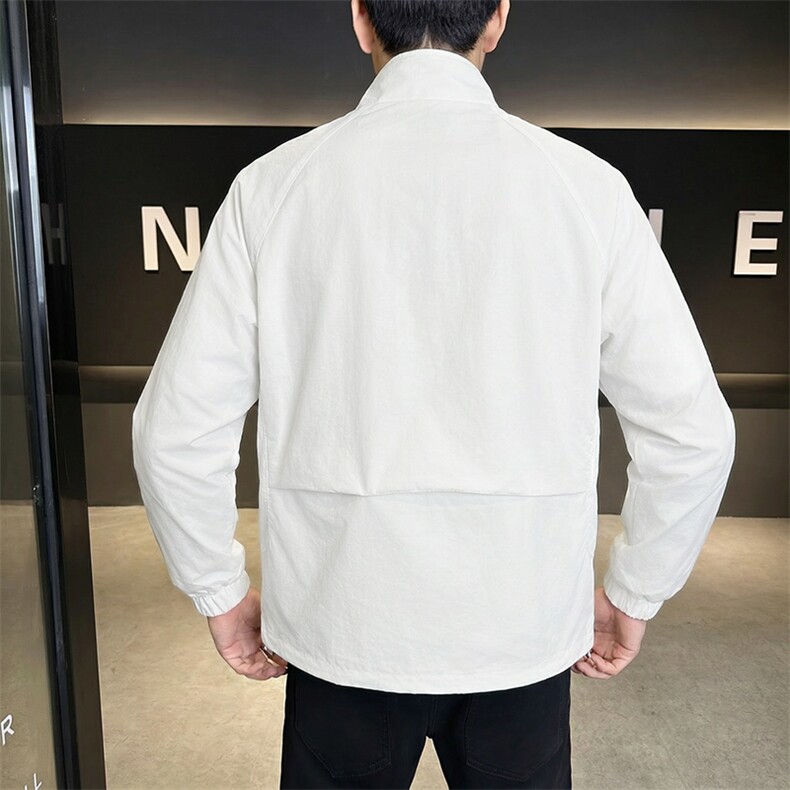 店主风夹克外套男春秋休闲百搭时尚立领男士夹克S8611-P80,男装夹克,星座310B-3