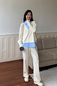 现货外套休闲运动套装女2025新款秋装搭配一整套时尚流行两件套图片