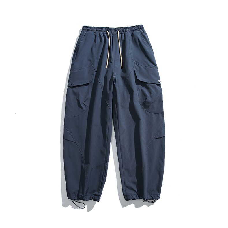2025冬季新款男装日系宽松加绒加厚运动休闲棉裤束脚卫裤P960-F93,男装休闲裤,电商A101（原外27）