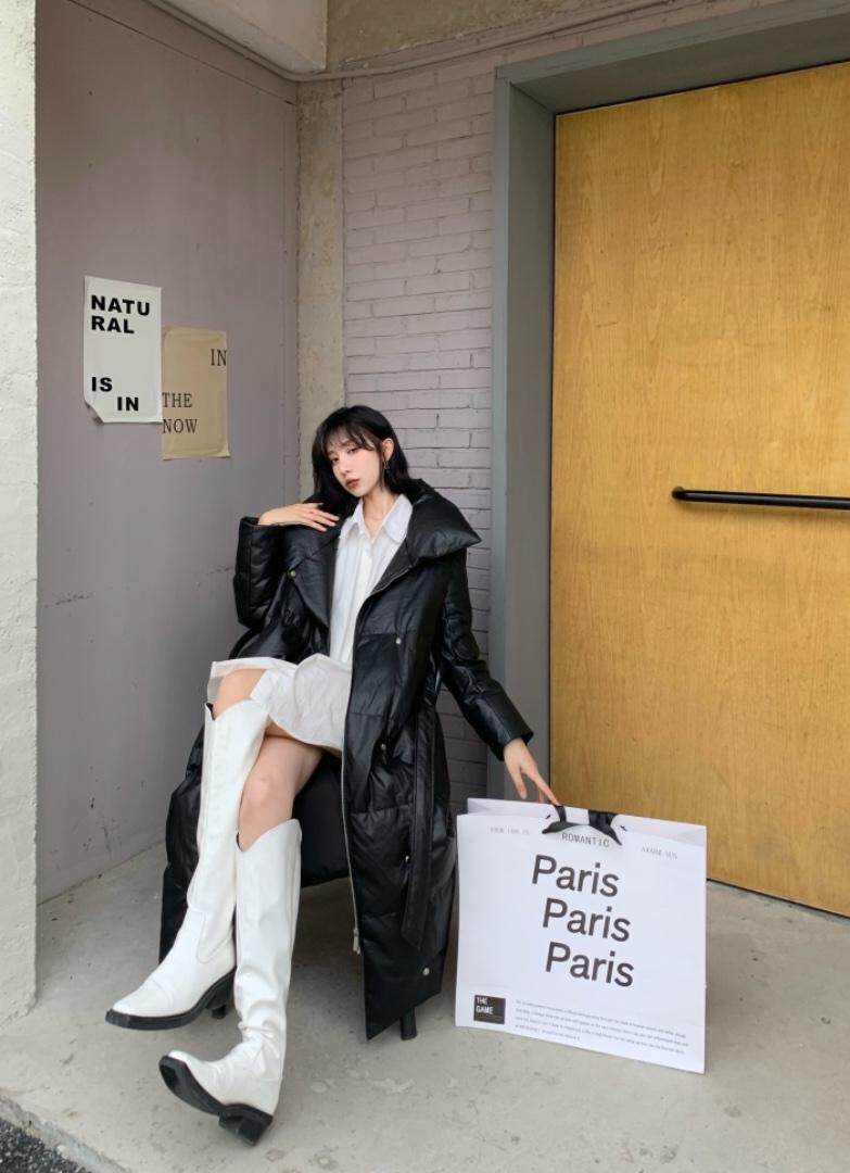 现货，冬款人造环保PU皮羽绒，其它，青菜萝卜