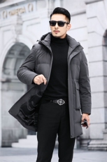 2021常规新款羽绒服男士连帽休闲时尚中青年外套KCN21028-81-P335，男装羽绒服，电商B212（原钱塘6029）