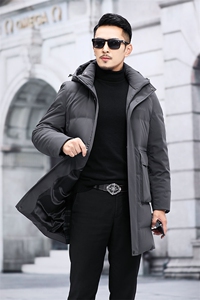 2021常规新款羽绒服男士连帽休闲时尚中青年外套KCN21028-81-P335图片
