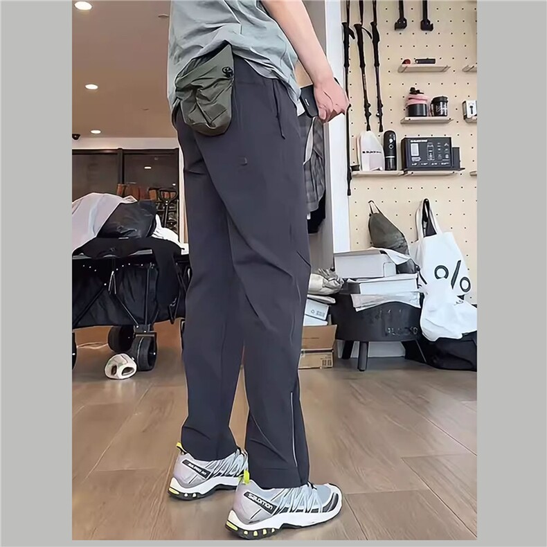 网图！KZ105-P38美式机能拉链冲锋裤工装户外运动休闲裤,男装工装外套,星座1811B