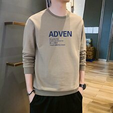 男士2021新款春秋上衣秋装潮流衣服潮打底衫男装卫衣DF108T，男装卫衣，电商A102