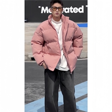 东北过冬青少年羽绒棉服男款冬季美式oversize外套高街痞帅面包服，男装棉衣，星座506A