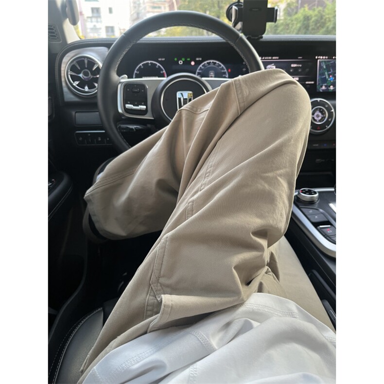 【网图有货】V03LL-P45cleanfit卡其色伐木工装裤美式复古vibe裤,男装休闲裤,星座1007（原301D）