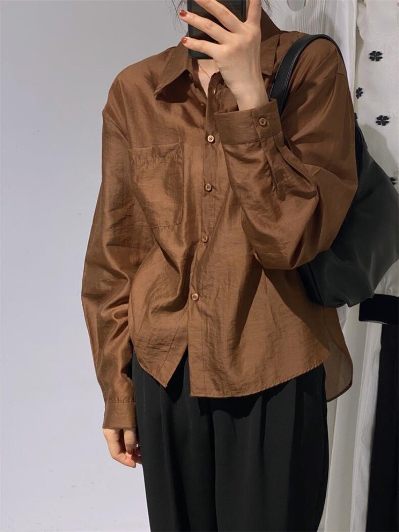 衬衫，女装衬衫，驿谷
