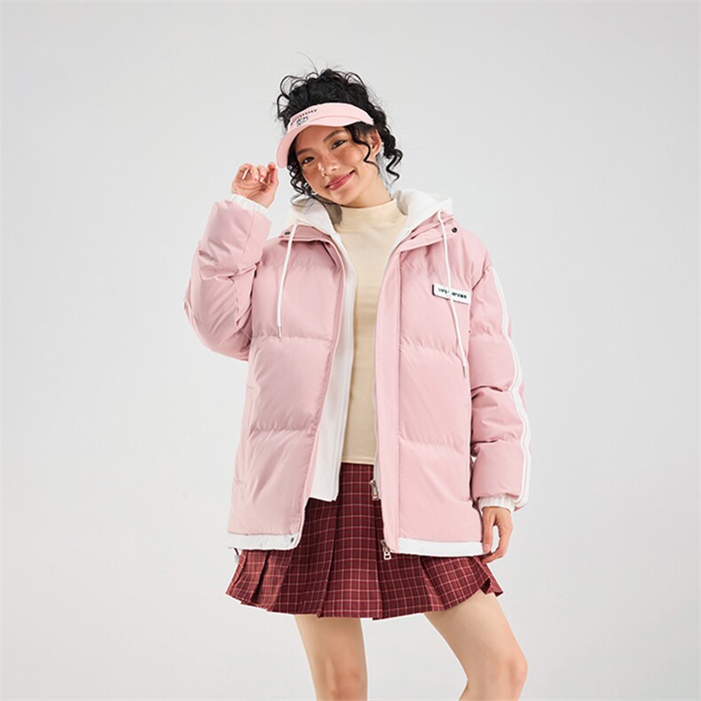 冬季假两件棉服男女同款加厚保暖棉衣棉袄外套M082-特价P63,男装棉衣,电商A007