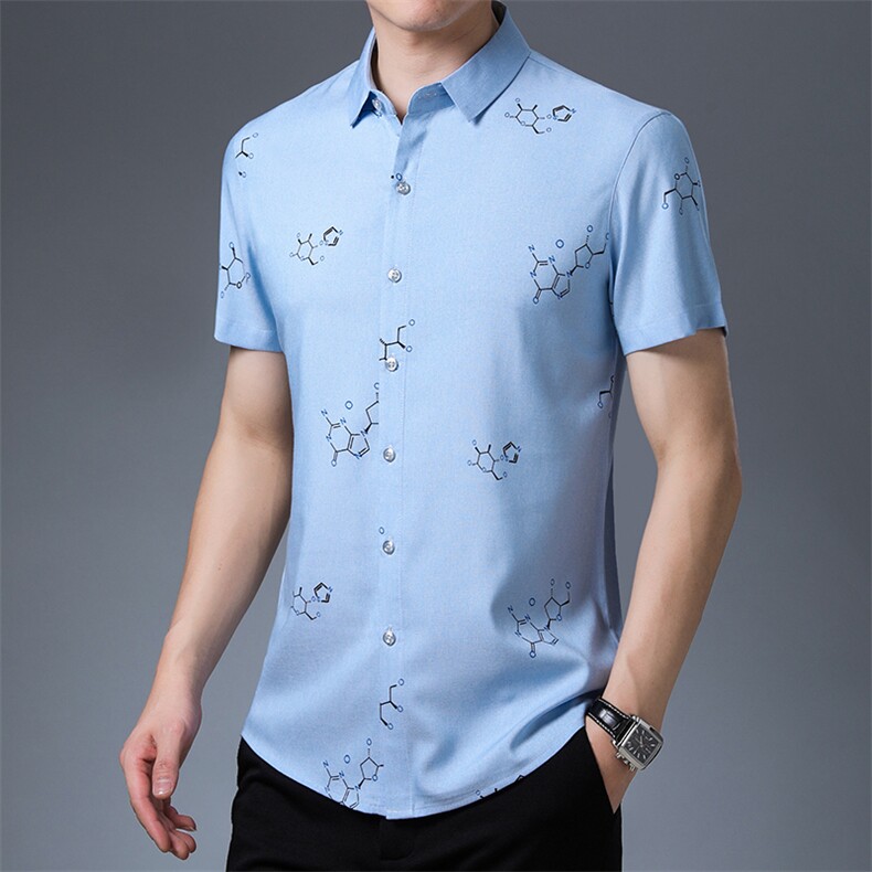Z1262021夏季新款短袖衬衫男商务休闲男装,男装衬衫,电商B360