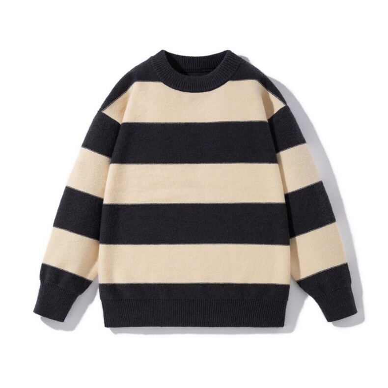 2025秋季新款撞色通勤百搭毛衣MY2406P65，男装针织衫/毛衣，星座914