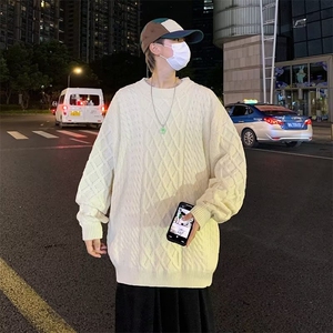 毛衣男装长袖韩版潮流个性纯色针织衫内搭打底衫港风休闲M160/P48图片