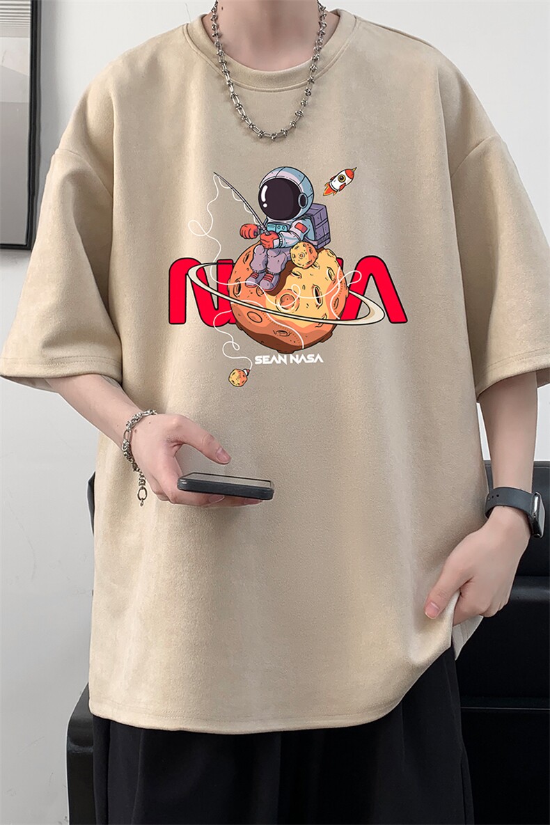 麂皮绒短袖t恤男大码半袖男JD82287-P25,男装T恤,电商A040