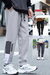 2021哈伦裤韩版潮流九分裤休闲裤修身小脚裤学生运动裤K1727-P35图片