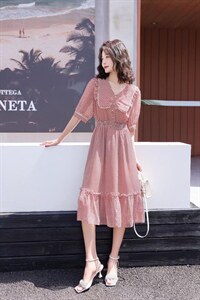 夏装连衣裙 现货图片
