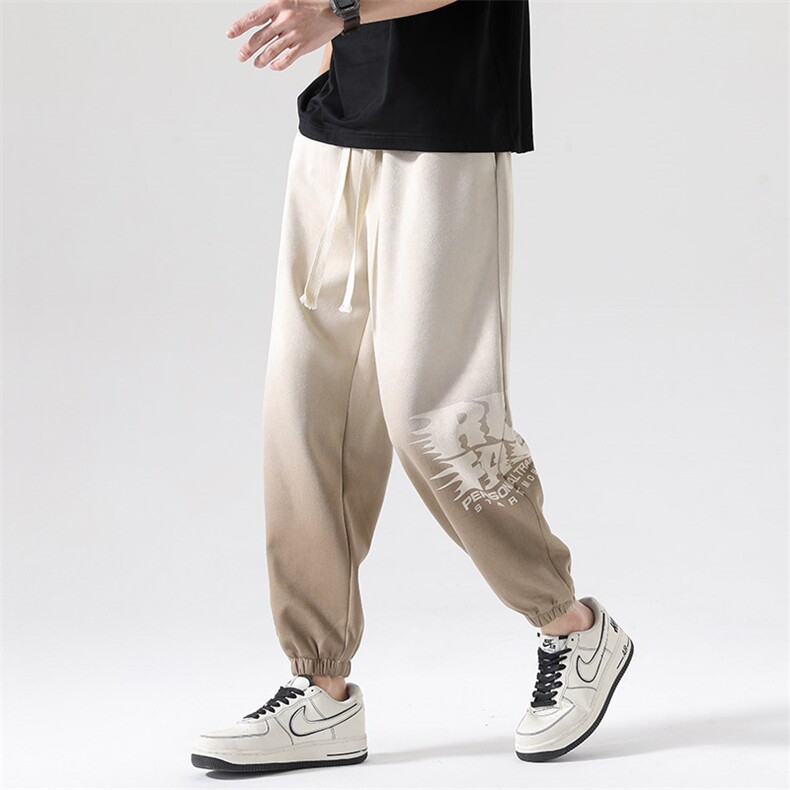 【新品】1816-P542026年春季新款休闲裤男潮流宽松长裤潮卫裤，男装休闲裤，星座1206-1（原A206-1）