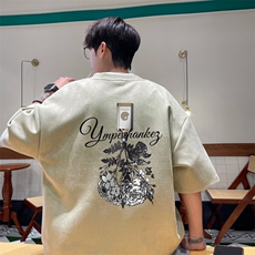 量大优供视频重磅麂皮绒短袖T恤男JPDX193-特P19，男装T恤，电商B367