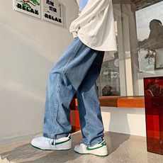 抽绳高级感牛仔裤美式复古着vintage裤子N7096P38，男装牛仔裤，星座1116-2