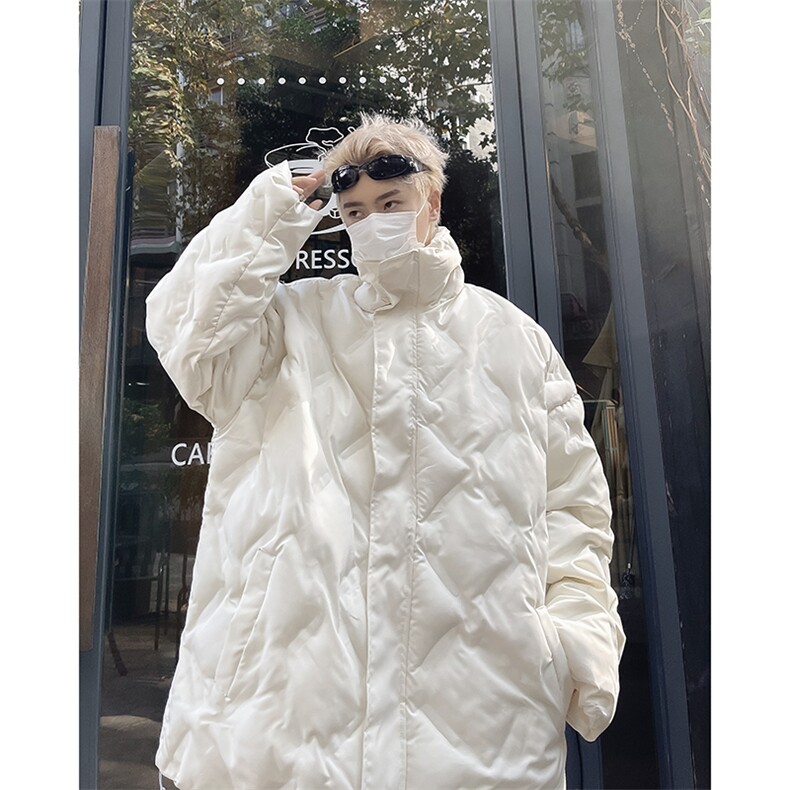 F105-P902024新款冬季韩版潮流棉衣男潮流百搭保暖棉服外套,男装棉衣,星座512-6