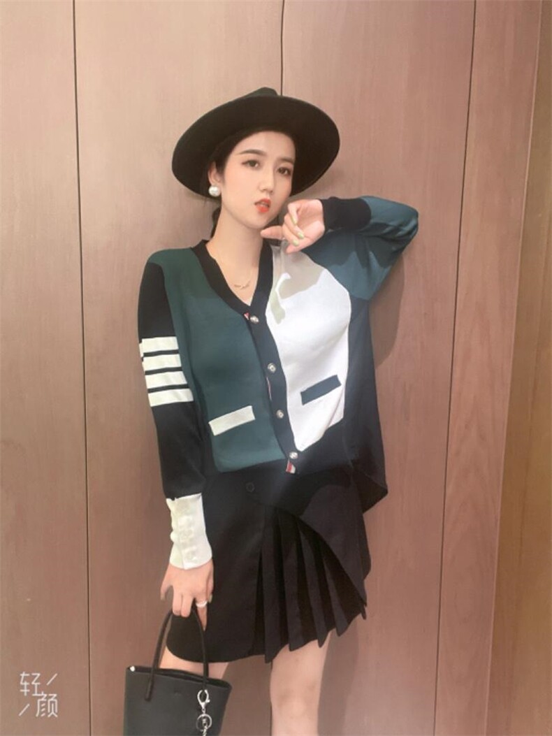 欧版拼接上衣，其它，芭娜美纳