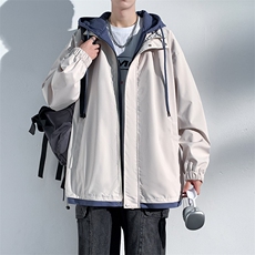秋季现货假两件夹克男三防二开冲锋衣外套DSA157B-JK763-特P70，男装夹克，电商A157B