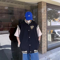 棒球服男高街ins潮牌港风外套ins夏季潮流美式夹克衫ST336-P39，男装夹克，星座412-3