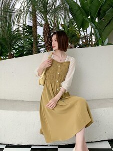 韩版修身显瘦连衣裙有现货图片