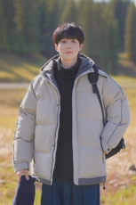 港风潮牌新款连帽棉服潮流保暖棉衣M081-P90，男装棉衣，星座717