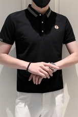 现货3038-P40夏季新款衫男短袖休闲半袖翻领T恤男装修身商务，男装T恤，电商D310B-1
