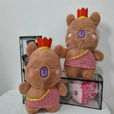 小姿态毛绒玩具 卡皮唐僧玩偶