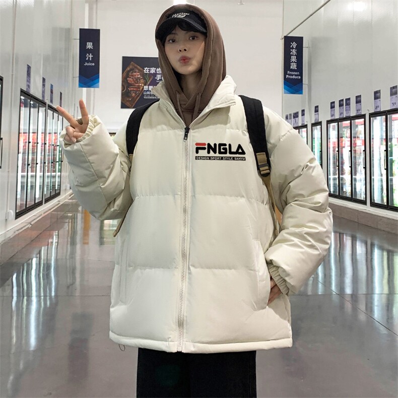 2023冬上新学生加棉保暖棉服潮中性风立领棉衣外套男女8802-P60,男装棉衣,电商A441-1