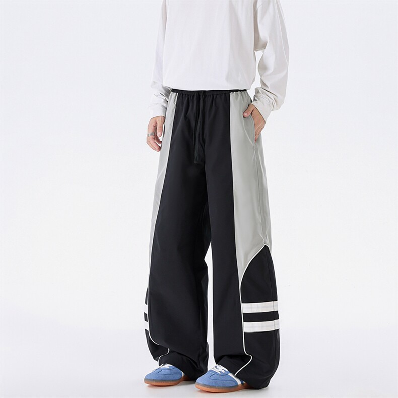 美式休闲潮牌直筒宽松cleanfit百搭工装休闲裤子K06573-P45图片