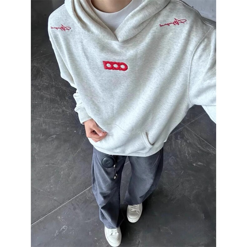 秋冬季新款复古休闲多色小情侣连帽卫衣宽松男女WY3093,男装卫衣,星座208-5