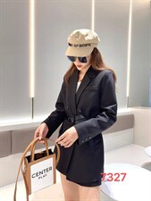 范儿配腰带西装外套，女装西装，女人驿站