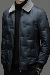 SNNYR89662秋冬新款2023年男士休闲羽绒服加厚保暖夹克外套P200图片