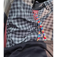 慵懒休闲古着裤子男黑灰色格子裤春秋薄款日系复古直筒裤KA713，男装休闲裤，星座1116A（原606A-3）