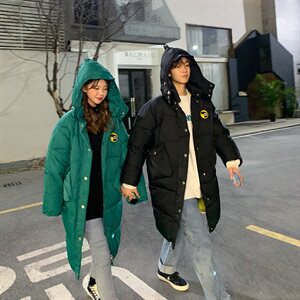 女士类目 冬季情侣女士棉服棉衣外套宽松加厚020/图片
