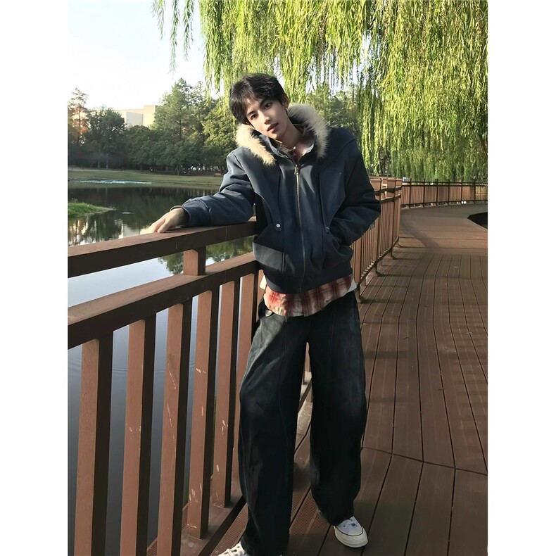 AA2040P125座山雕外套棉服男款冬季美式御寒保暖棉衣,男装棉衣,电商B323A
