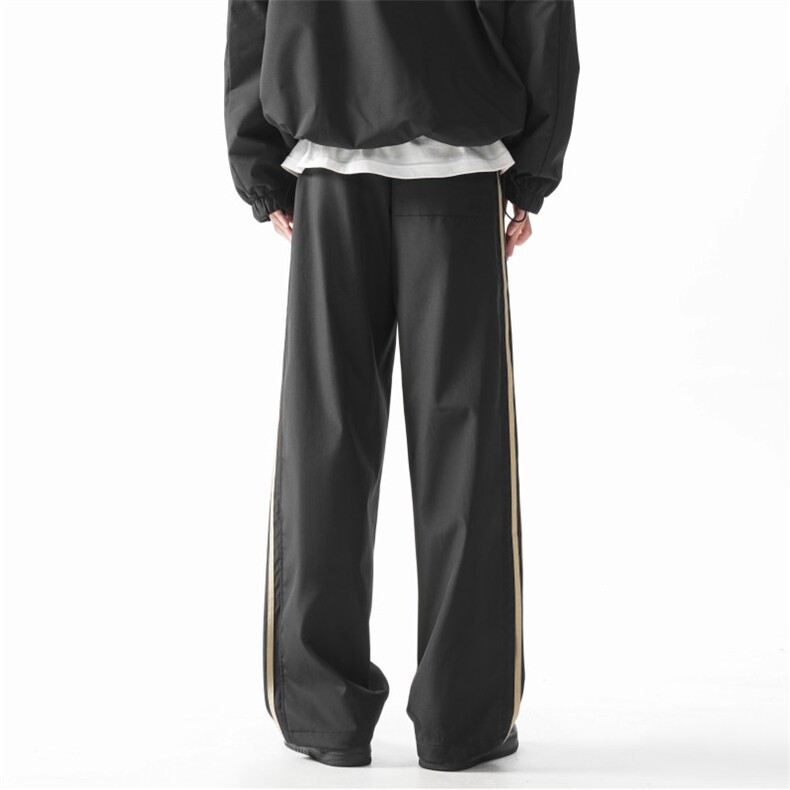 秋季新款户外机能防水三条杠宽松冲锋裤B315-K24335-特p35控68,男装休闲裤,电商B315