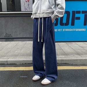 已下单10w件2026春季新款华棉320g重磅休闲微喇裤K24132特P19控48图片