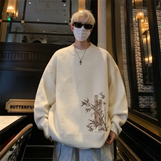 高质量！秋冬季半高领毛衣男加绒加厚线衣男针织衫男MY206-特p38，男装针织衫/毛衣，电商B367