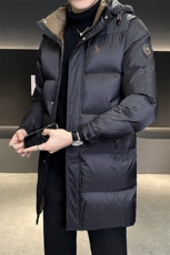 L-4XL9988-P185现货中长款连帽棉衣男，男装棉衣，电商B321-1