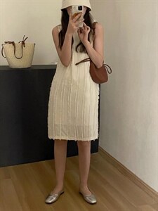 背心裙图片