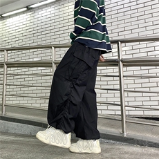 工装裤设计感小众oversize街头嘻哈高街潮流潮牌K07137-P45，男装休闲裤，星座308B-1