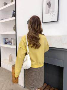 【现货】秋季新款珍珠字母绣花卫衣，女装卫衣/绒衫，法贝萱