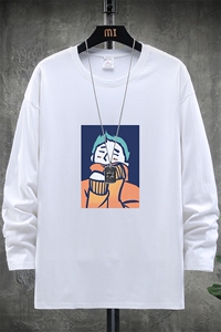 TX3042-P28 纯长袖t恤男大码圆领打底衫体恤 展架图片