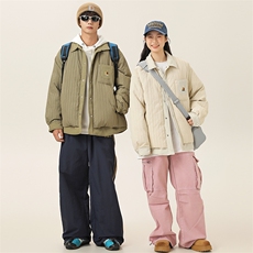 2025冬季新款男日系潮牌立领白鸭绒羽绒服加厚外套棉衣YR56-F205，男装羽绒服，电商A101（原外27）